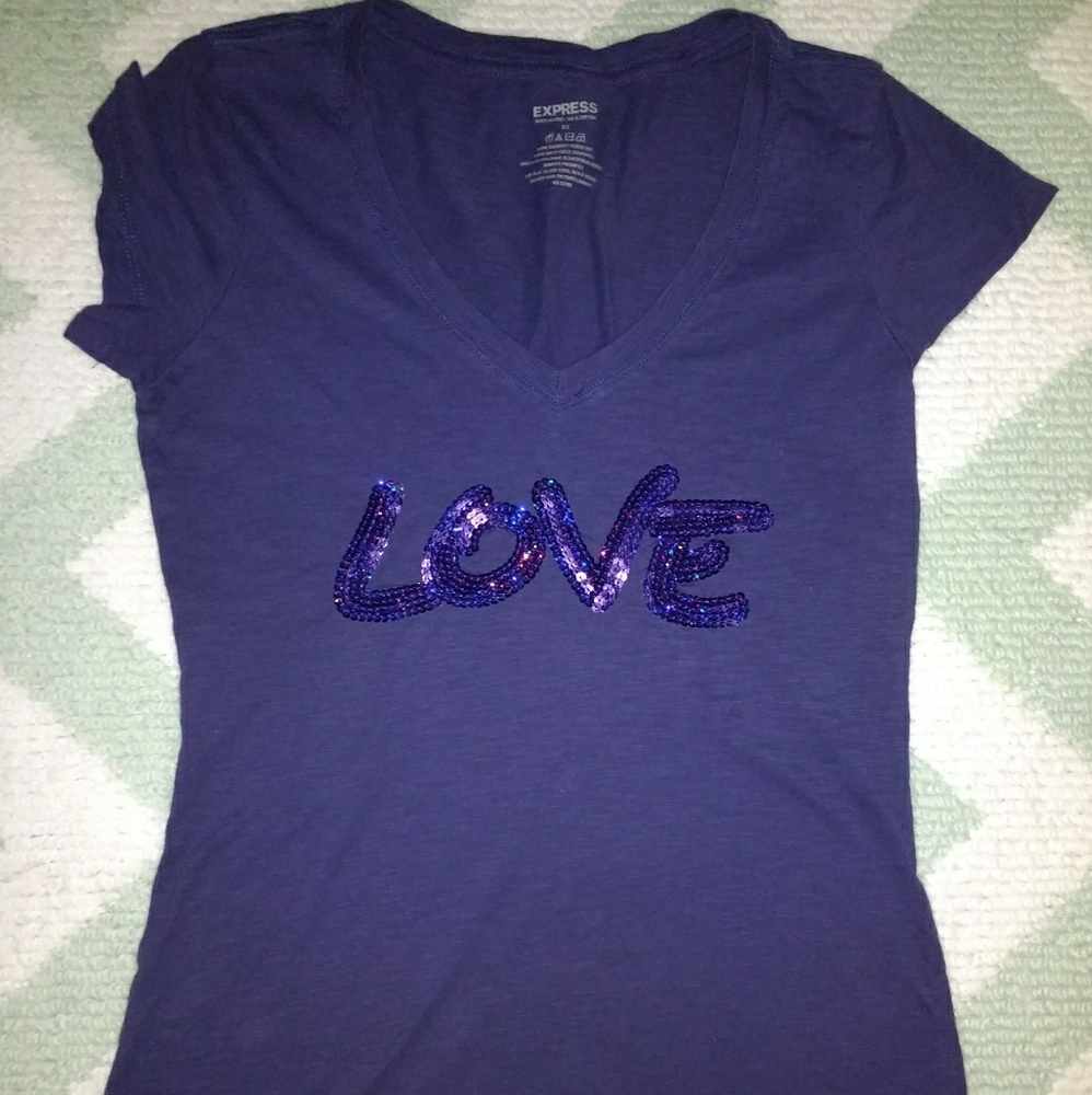 GUC Purple Express love shirt